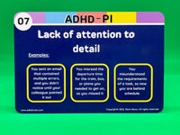 Load image into Gallery viewer, ADHD Inattentive Type traits cards
