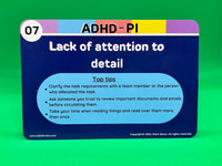 Load image into Gallery viewer, ADHD Inattentive Type traits cards

