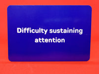 Load image into Gallery viewer, ADHD Inattentive Type traits cards
