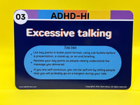 Load image into Gallery viewer, ADHD Hyperactive-Impulsive traits cards
