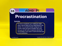 Load image into Gallery viewer, ADHD Inattentive Type traits cards
