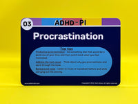 Load image into Gallery viewer, ADHD Inattentive Type traits cards
